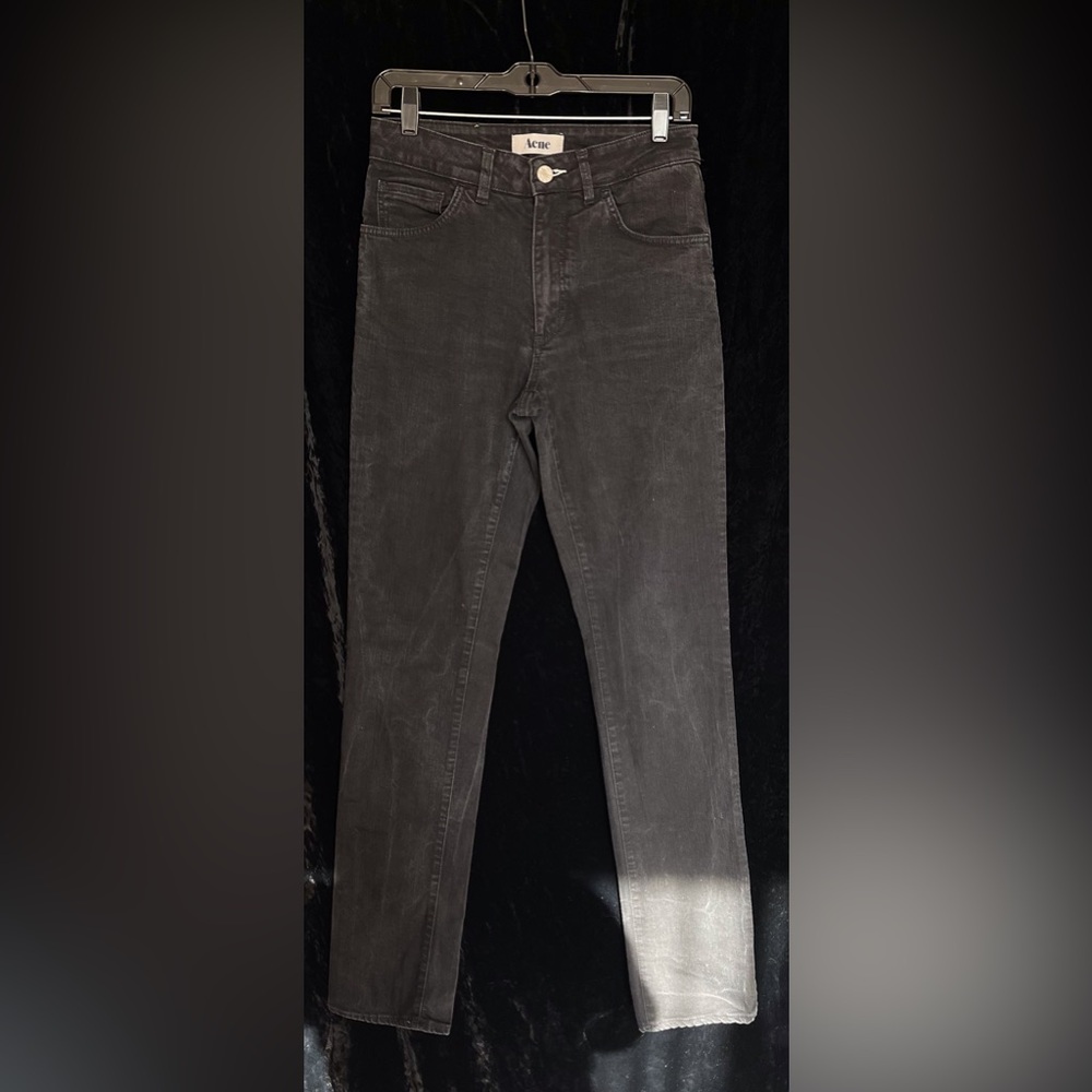 Acne Black Denim Jeans